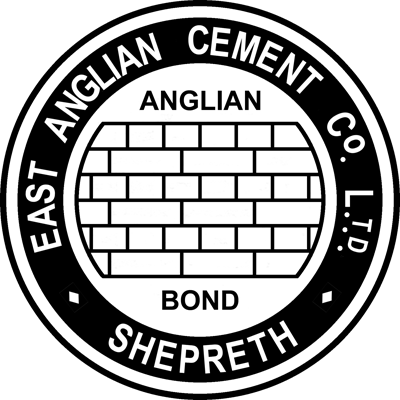Shepreth East Anglian Anglian Bond Brand cement logo