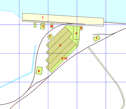 Plan of Wharf