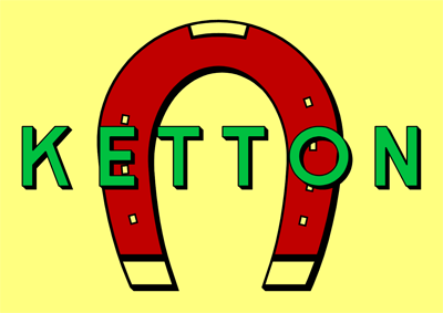 1930s Ketton Ketco Brand cement logo