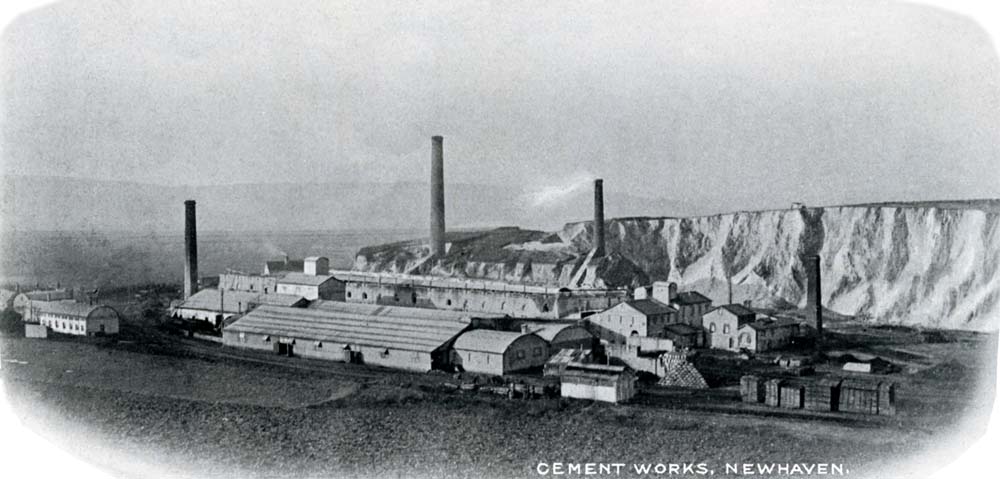 Newhaven cement plant 1902