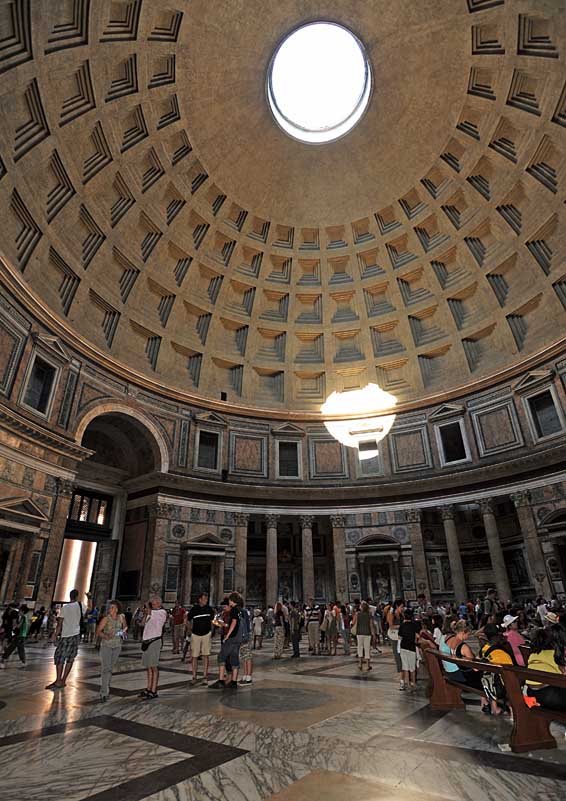 Concrete at the Pantheon