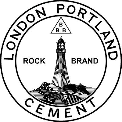Barham Bridgwater Rock Brand cement logo Barham Bridgwater Rock Brand cement logo