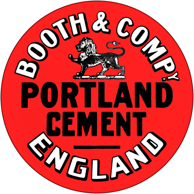 Booths Borstal Court cement logo Booths Borstal Court cement logo