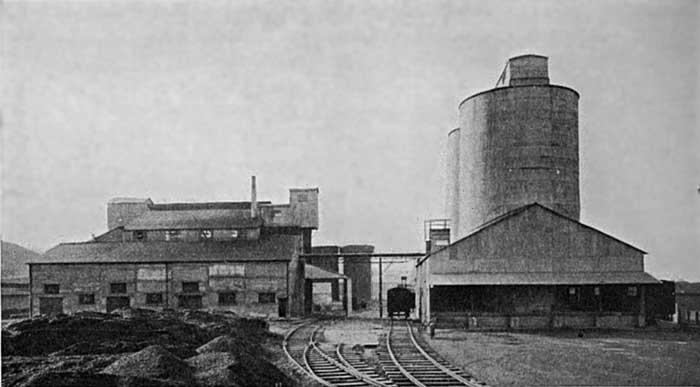 Chinnor cement works cement silos 1928 Fig 2