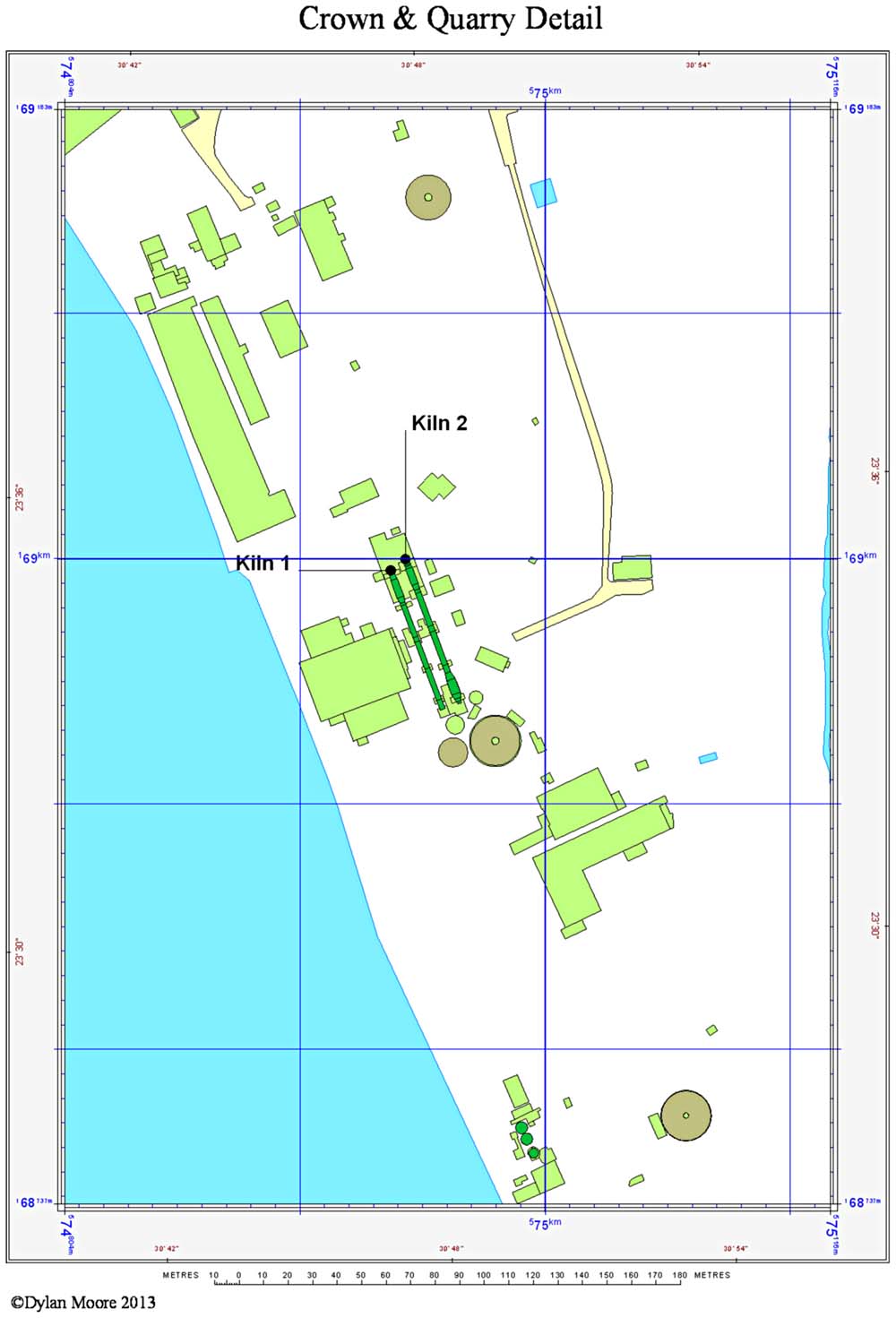 APCM Frindsbury Crown and Quarry plant layout map