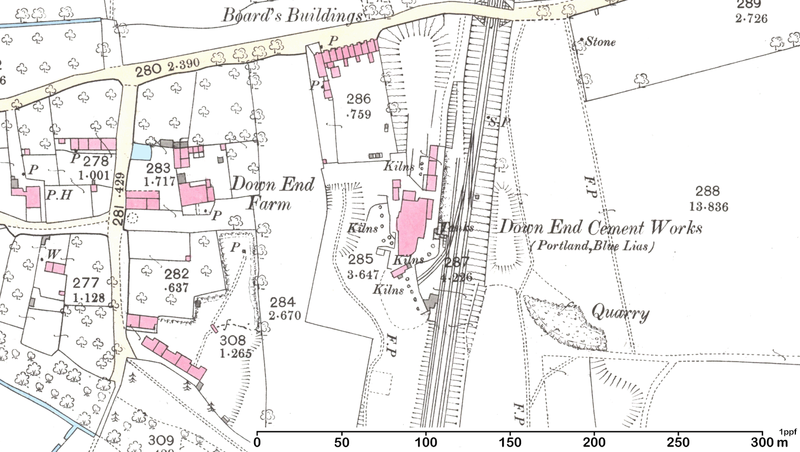 Downend location