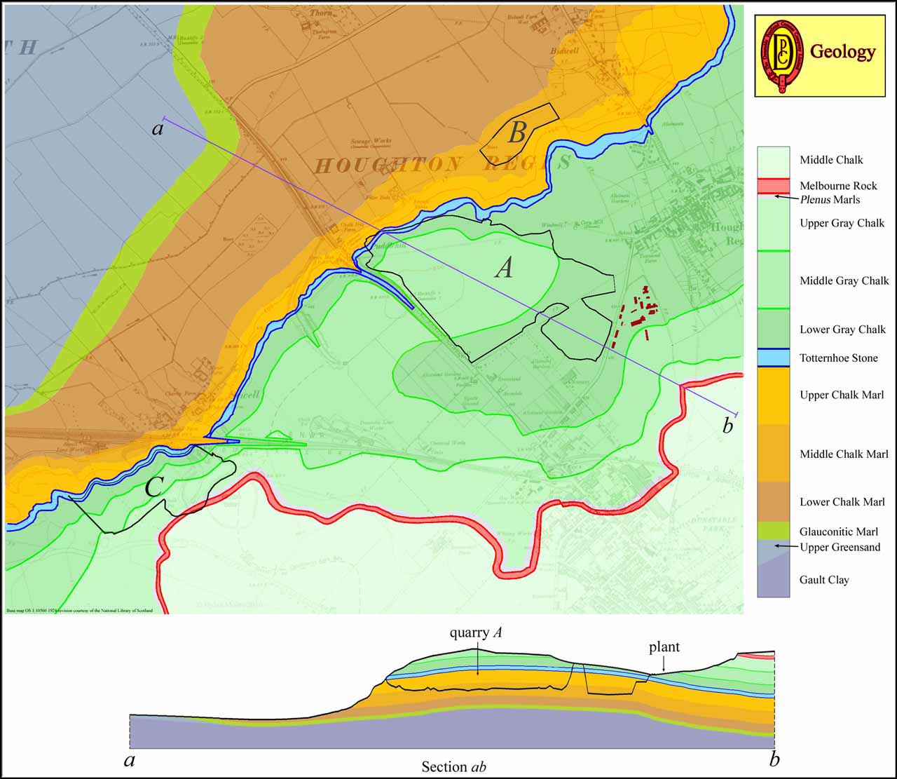 Dunstable geology LD