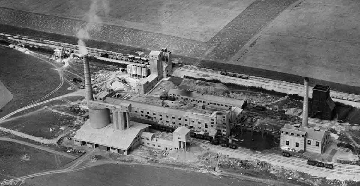 Ketton cement works view 1929 Fig 1