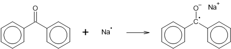 Benzophenone radical anion Benzophenone radical anion