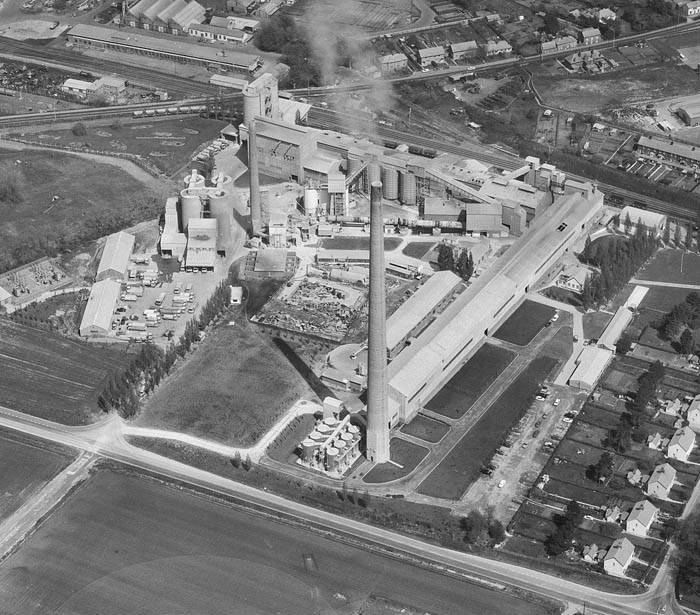 Masons Claydon cement plant 1971