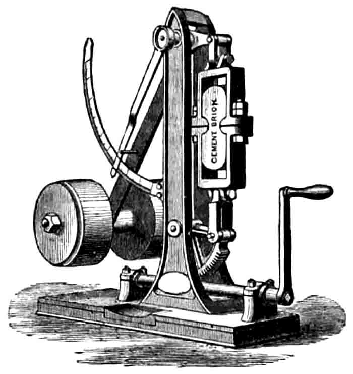 Michele's Tensile Test Apparatus tensile machine