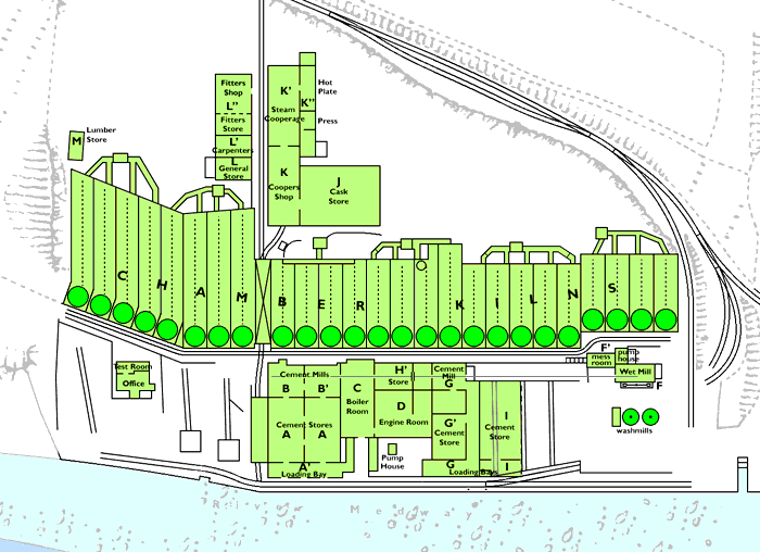 Quarry cement plant 1900 plan Quarry plan