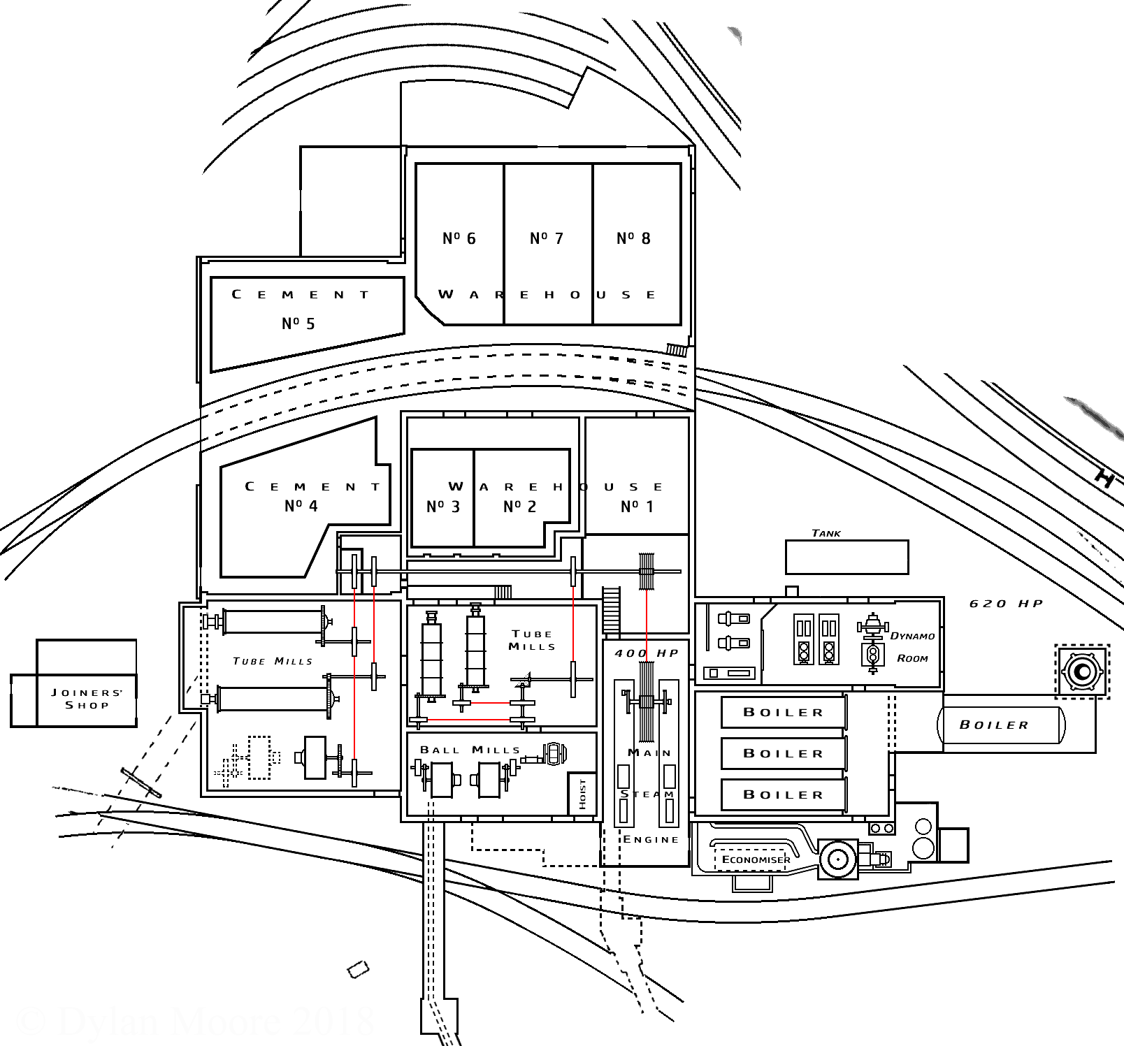 Shoreham chamber kiln block