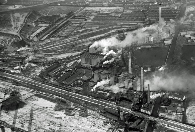 GISCO Wishaw iron and cement works in 1928 Wishaw 1928