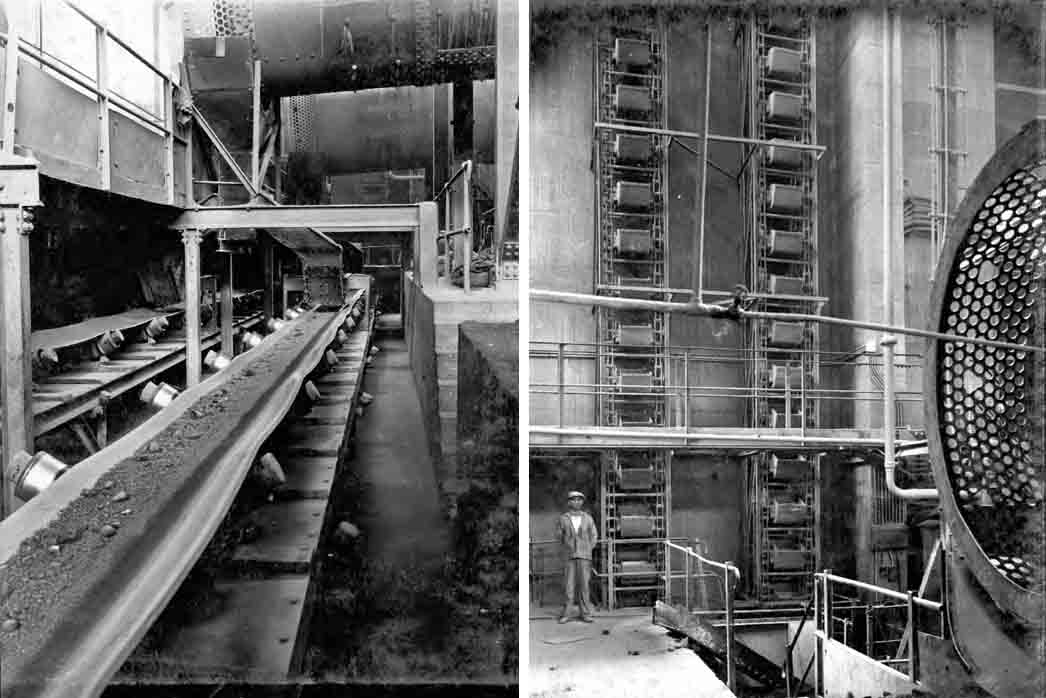 Bevans clinker conveyors
